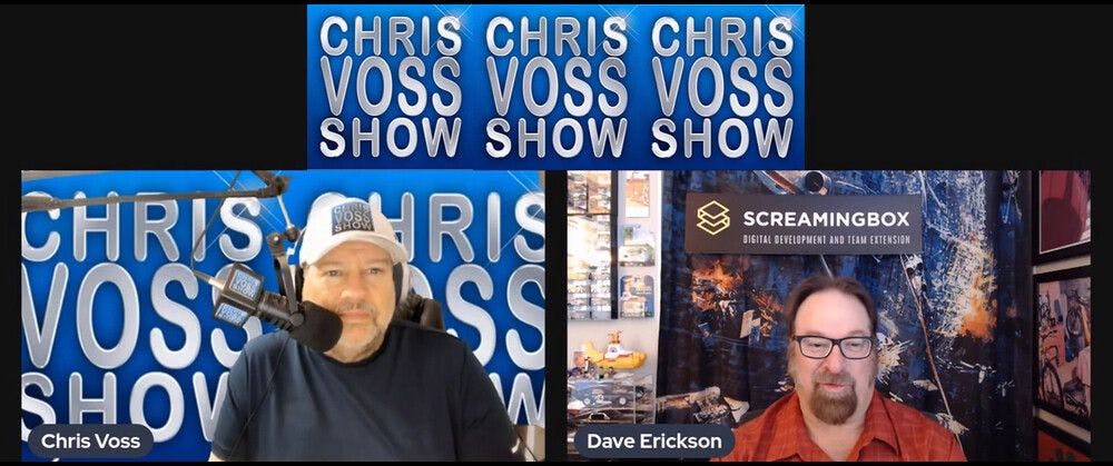 Decorative image for Guest Appearance - The Chris Voss Show
